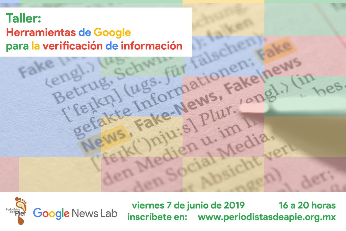 Taller: Herramientas de Google para la verificación de información