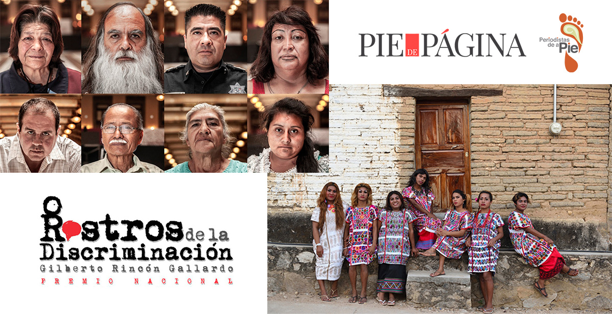 Colaboradores de Pie de Página ganan el Premio Rostros de la Discriminación