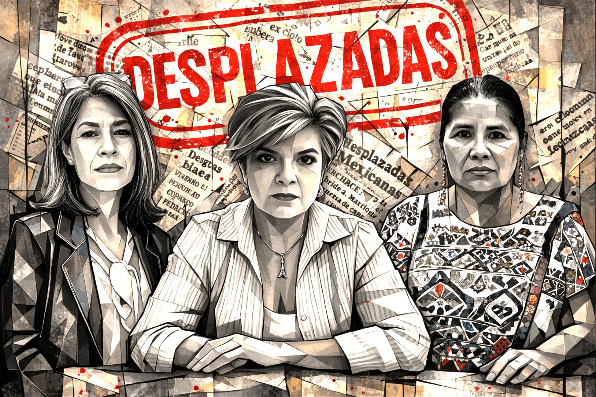 Periodistas desplazadas en México, retratos de resistencia
